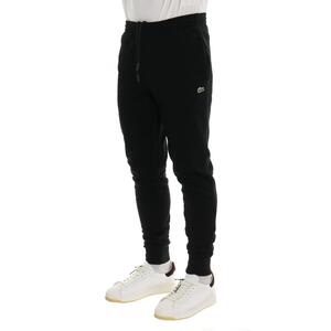 PANTALONE IN FELPA LACOSTE NERO